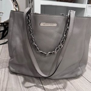 Gray Michael Kors Tote